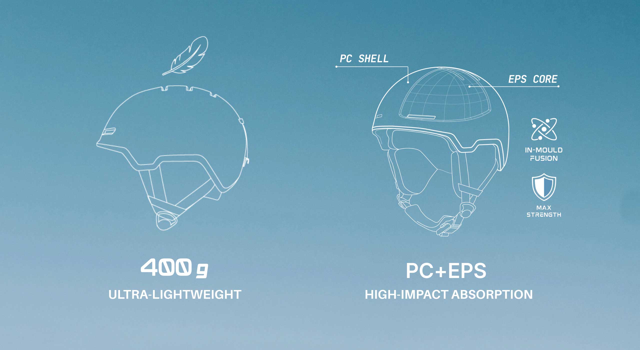 400g ultra-lightweight