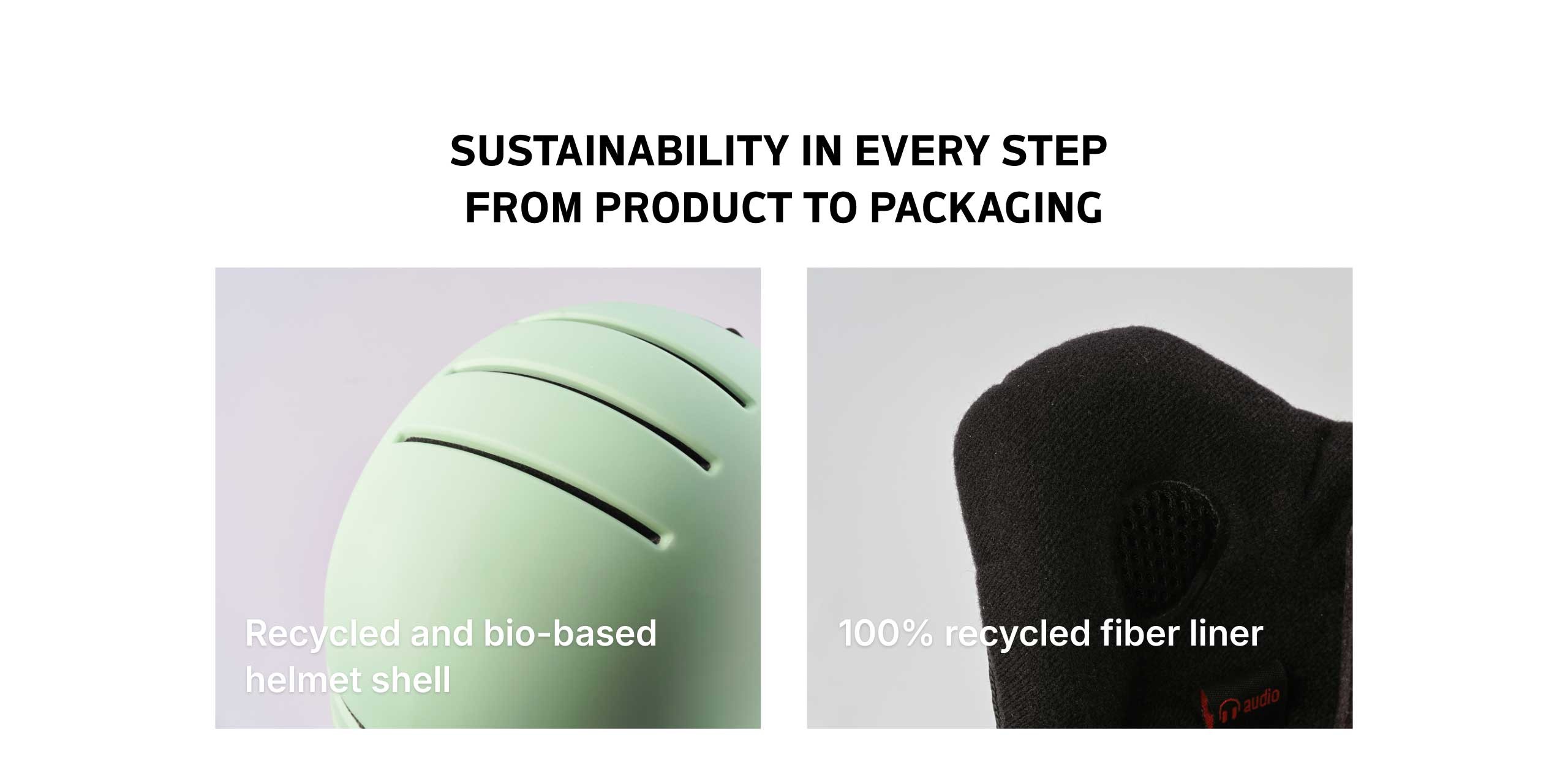 Product to package — eco materials